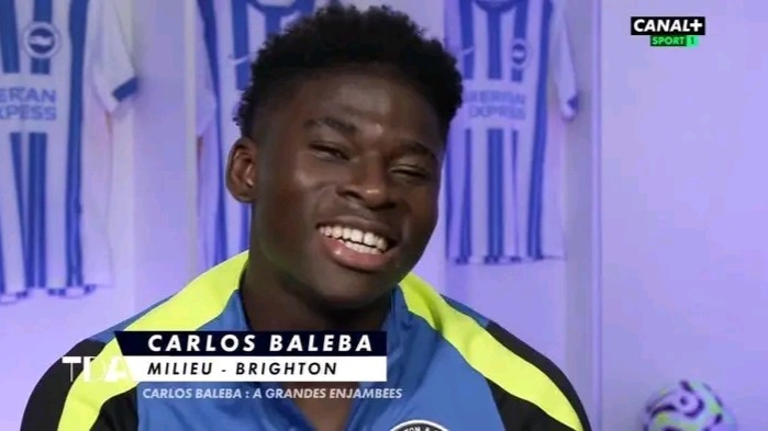 Carlos Baleba: Ambitieux et humble veut inscrire son nom dans l'histoire du football mondial