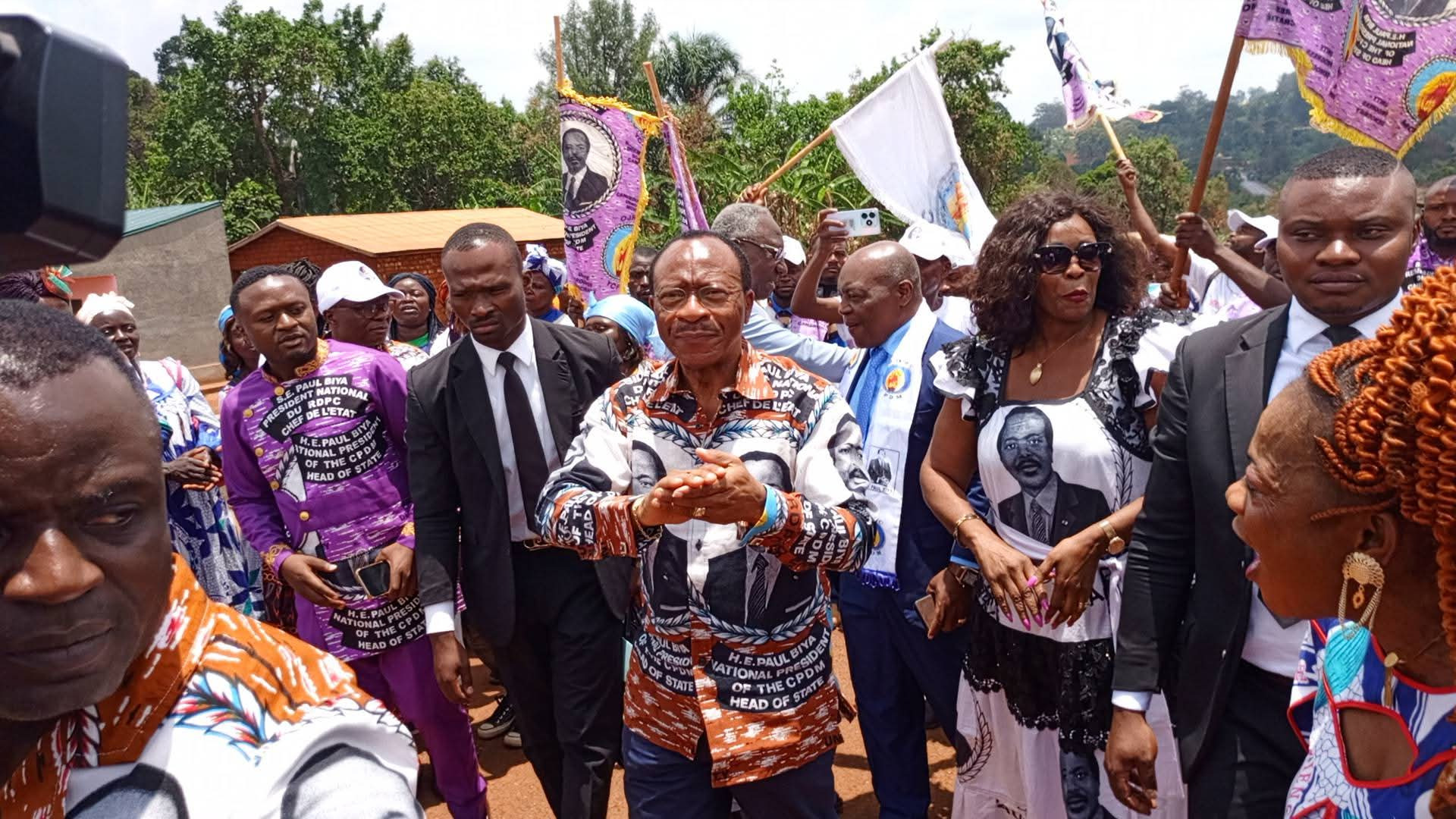 Présidentielle 2025 : Emmanuel Nganou Djoumessi mobilise les Bamboutos pour un lancement triomphal de la campagne à Bafoussam