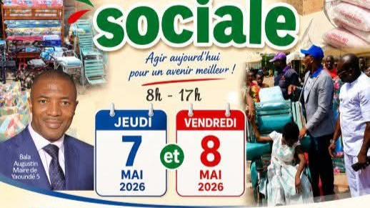 Commune d'Arrondissement de Yaoundé 5e 4e édition des Journées de l’Action Sociale : deux jours de solidarité et de soins gratuits à Nkolnkondi 1
