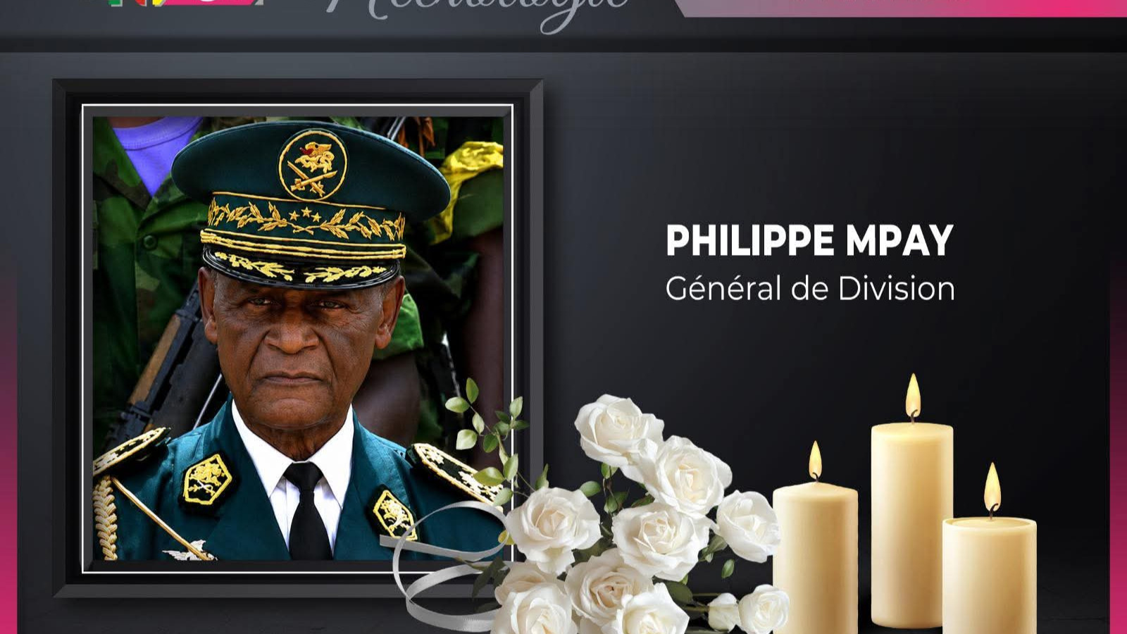 Le Ministre Délégué à la Présidence chargé de la Défense a le regret d’annoncer le décès du Général de Division MPAY Philippe