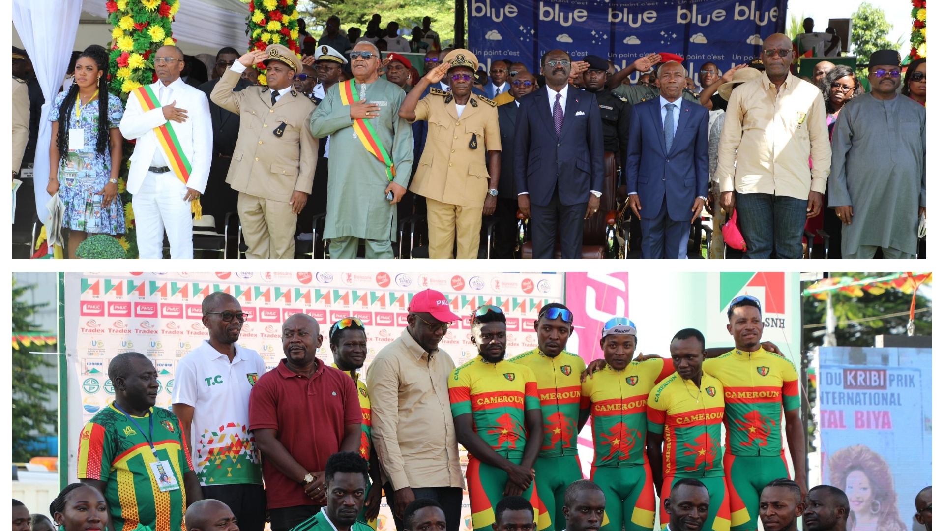 Tour cycliste international Chantal Biya : Camtel illumine le parcours avec Blue