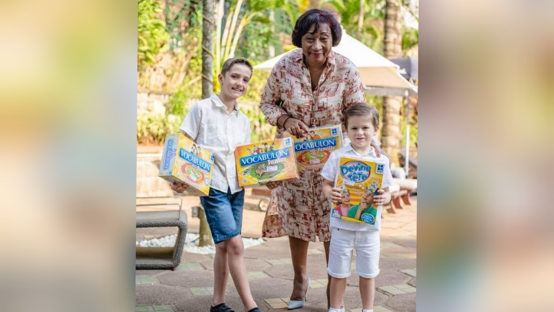 Mme Etoa Françoise annonce la ronde des jeux Éducatifs Vocabulon le 3 décembre 2023 au Hilton de Yaoundé 