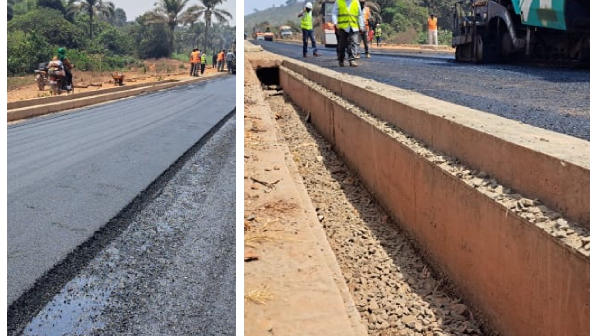Route Foumban Koupamatapit : l’entreprise démarre la mise en œuvre du béton bitumineux
