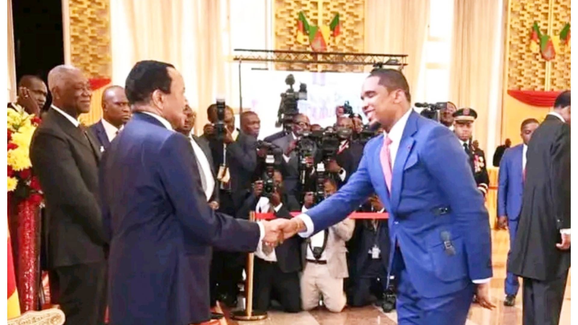 Le Chef de l'État Paul Biya adresse ses félicitations à Samuel Eto’o suite à son élection au comité exécutif de la CAF