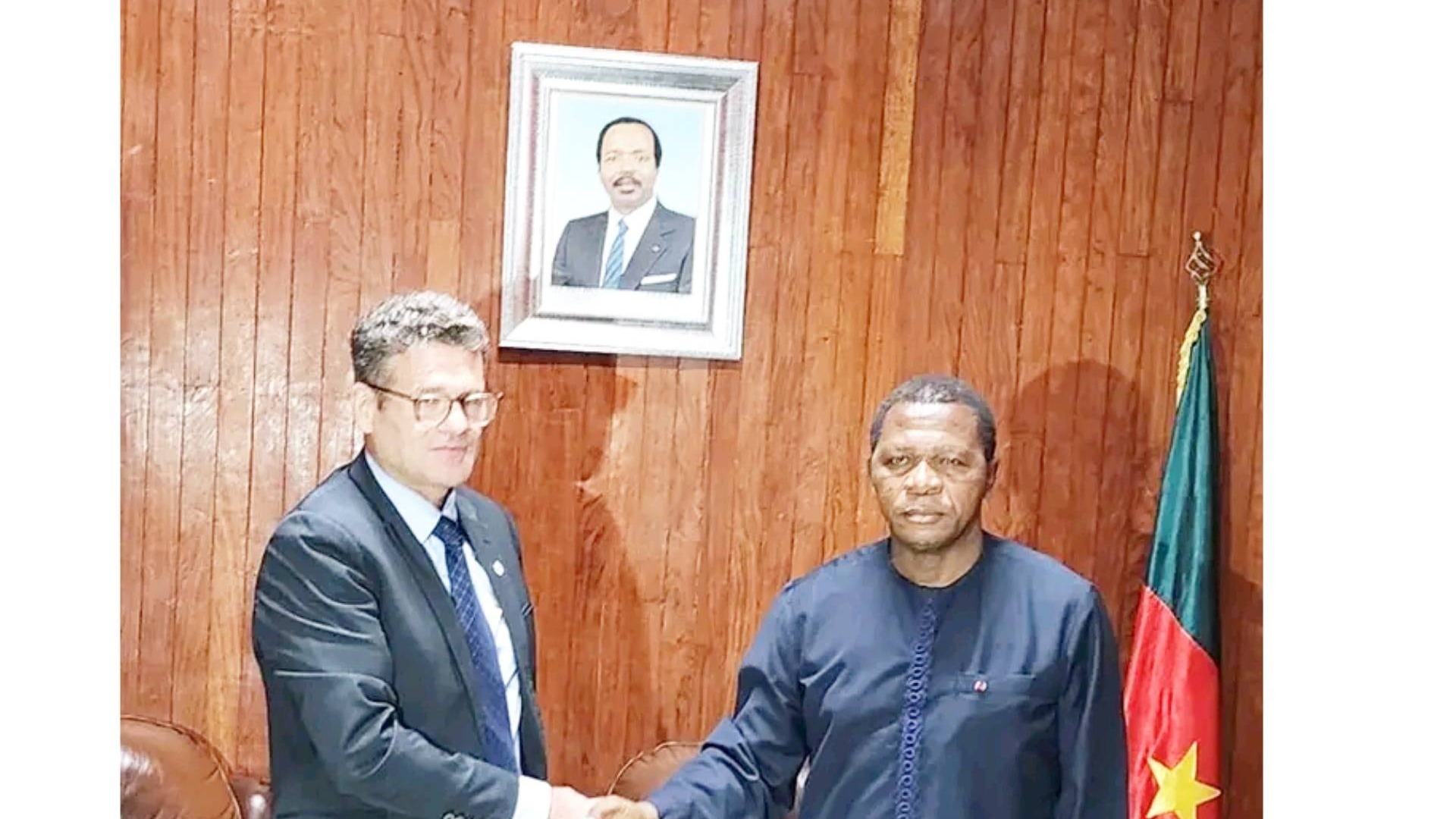Le Chef de Délégation Régionale du Comité International de la Croix Rouge pour l’Afrique Centrale en audience chez le MINAT