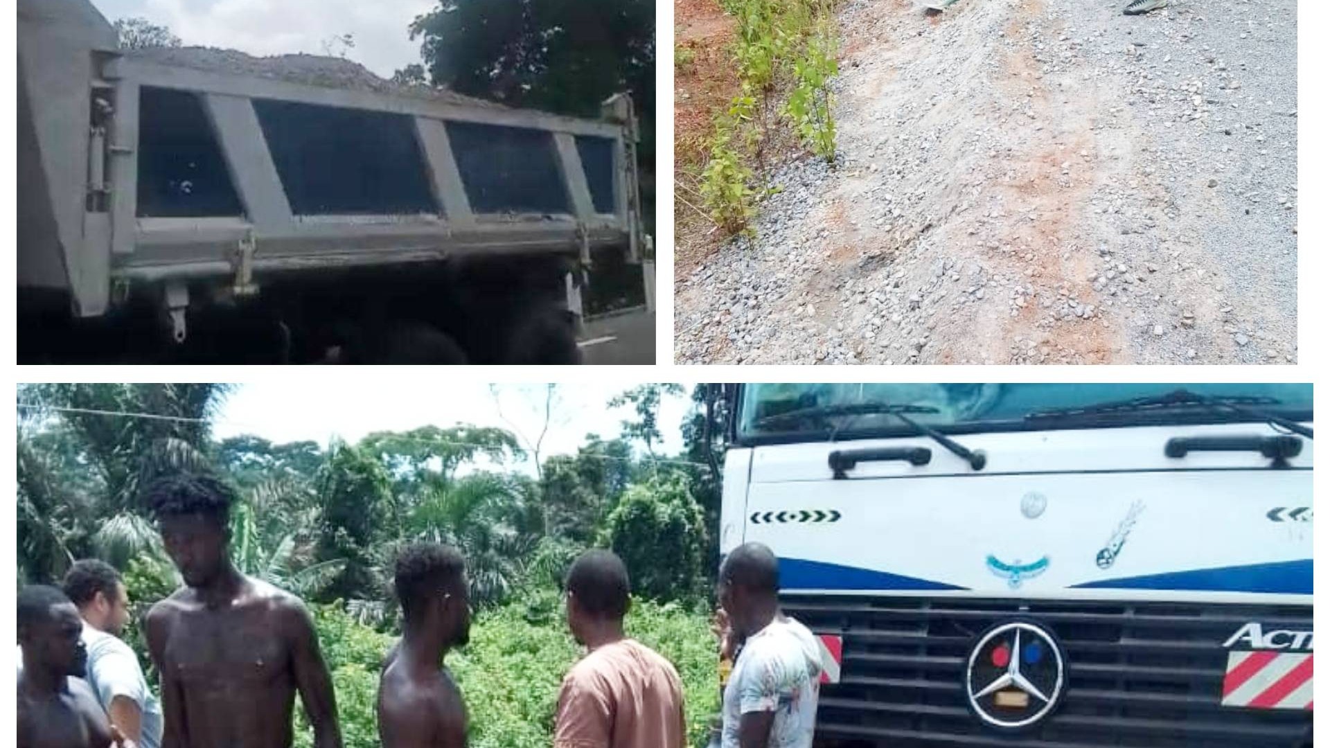 Atteinte au patrimoine routier: des riverains pris en flagrant délit sur la section Ekong-Biyebe