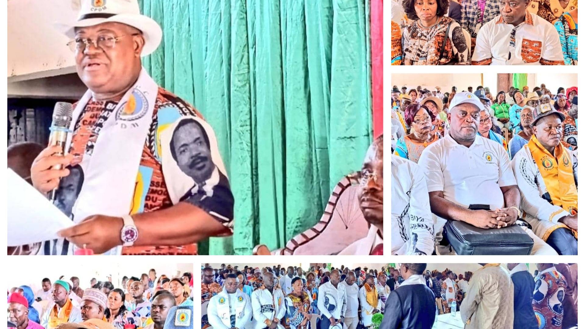Présidentielle 2025 : Dans la Région de l’Est, les militants se mobilisent derrière le Président Paul Biya, même son de cloche à Abong-Mbang