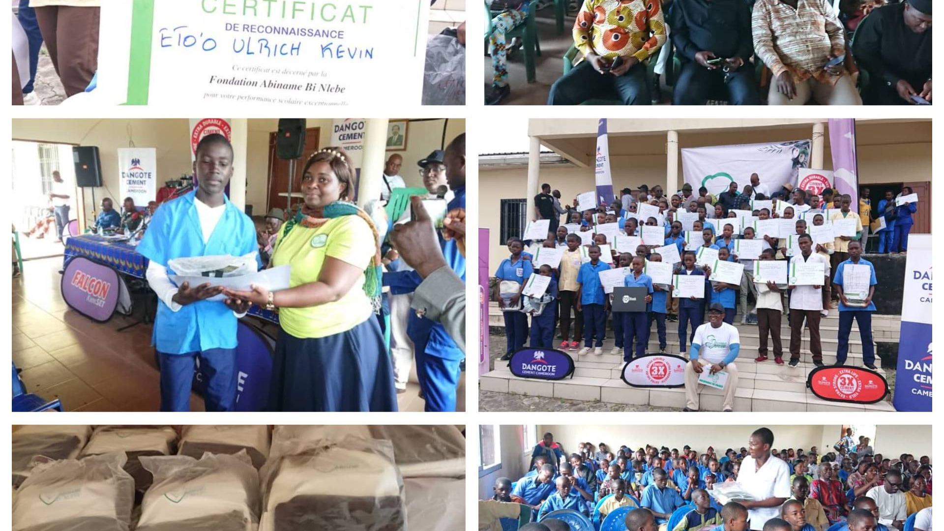 Fondation Abinamè bi Nlèbè : l’excellence scolaire et la formation professionnelle au cœur de la 4ᵉ édition de la promotion du mérite à Nyanon