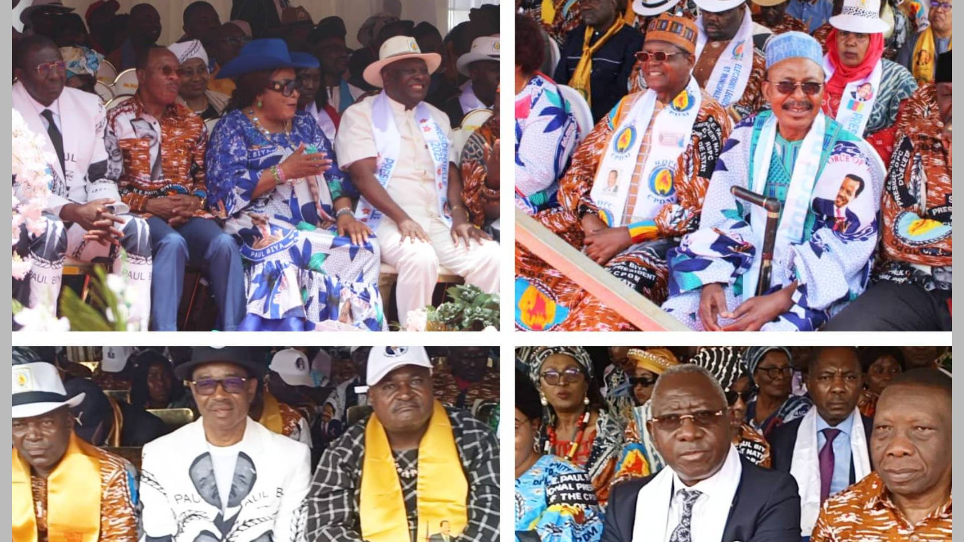 le RDPC lance sa campagne en force: L'Ouest debout derrière Paul Biya