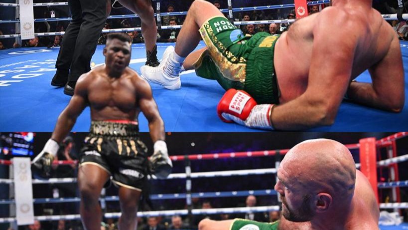 Combat NGANNOU contre Fury : Voici l'image que le monde garde 