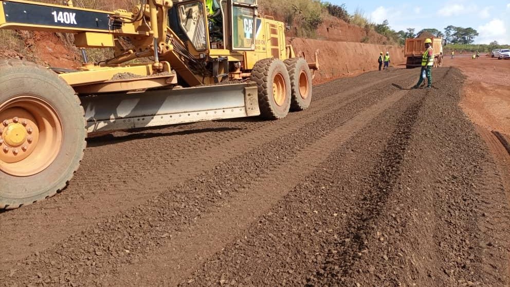 Route Foumban-Koupamatapit: l’entreprise améliore sa mobilisation et son rendement