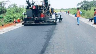 Section Mankim-Meteing sur la N15 : l’entreprise intensifie ses travaux en dépit des pluies