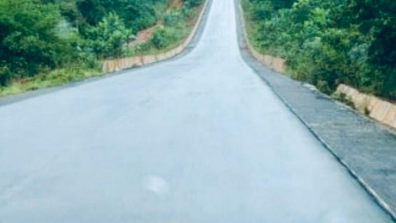 Route Nding-Mbgaba- Mbet: la route n’attend que les travaux de signalisation pour sa livraison avant le 31 décembre 2023