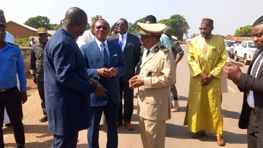 Visite de travail du MINTP dans les  régions du Centre et de l'Adamaoua
