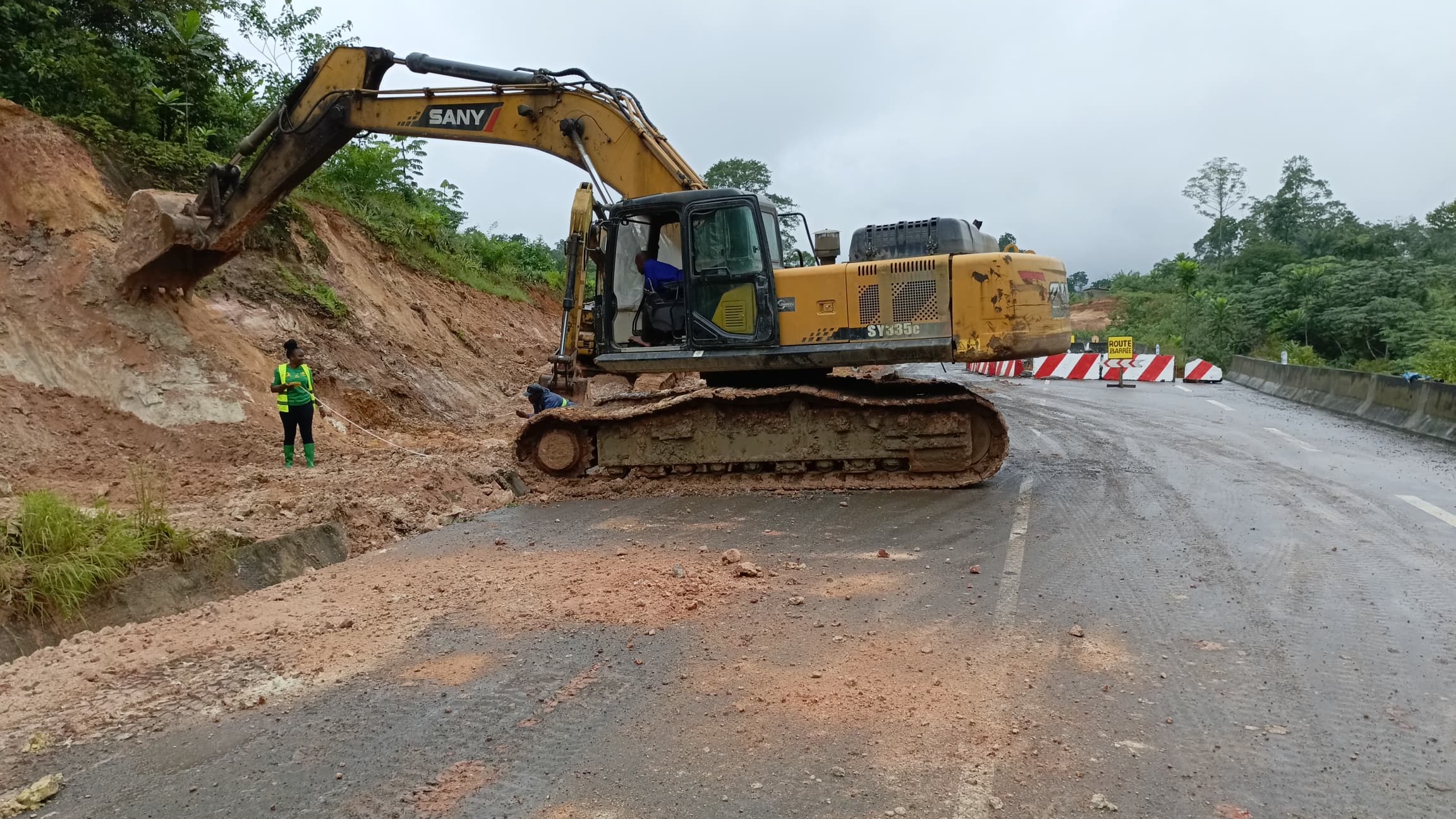 Bonepoupa-Yabassi: les travaux d’aménagement de la déviation s’intensifient