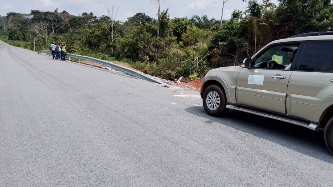 Route Ekong-Carrefour Biyebe : les travaux sont quasiment achevés
