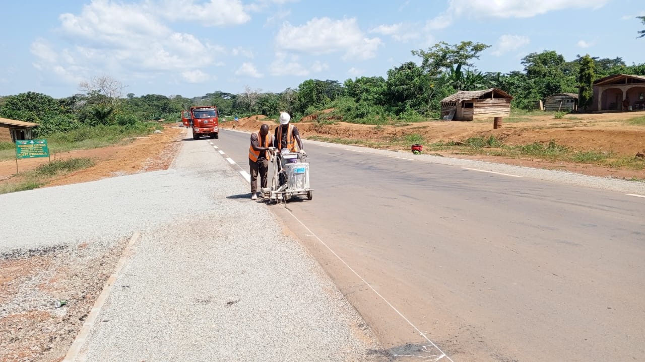 Route Ntui- Ndjole : les travaux d’achèvement sur l’itinéraire sont amorcés