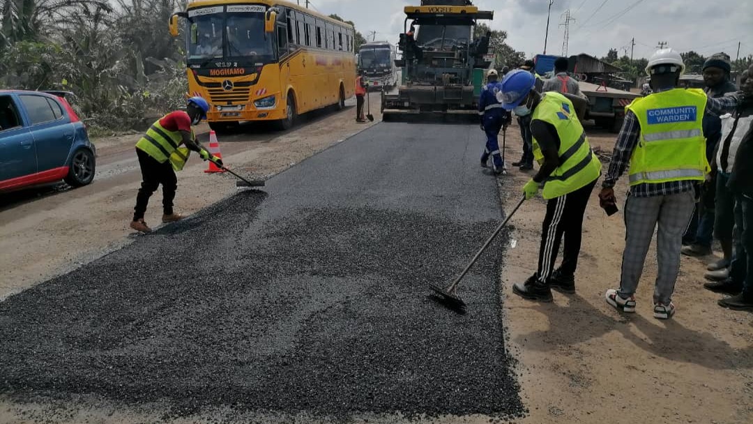 Nationale 5: l’entreprise progresse dans ses travaux
