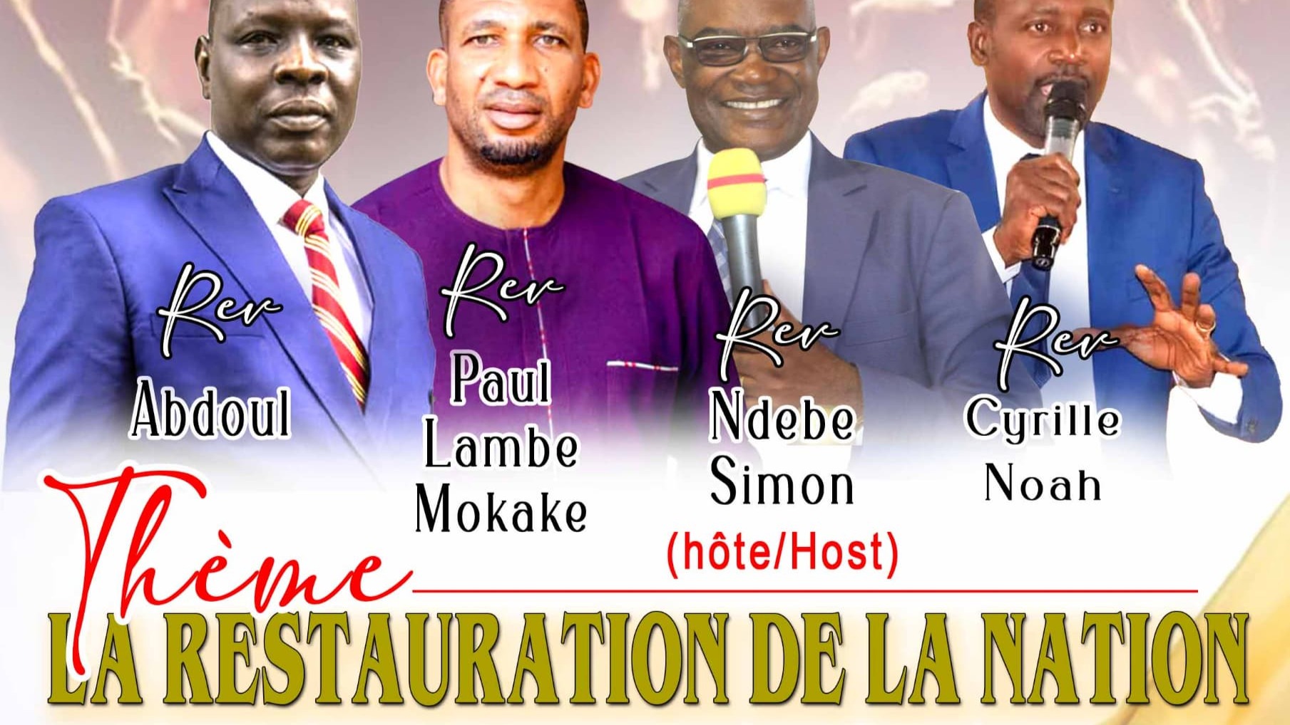La mission du plein évangile centre 1 organise une grande campagne d'évangélisation au stade Mendong à Yaoundé