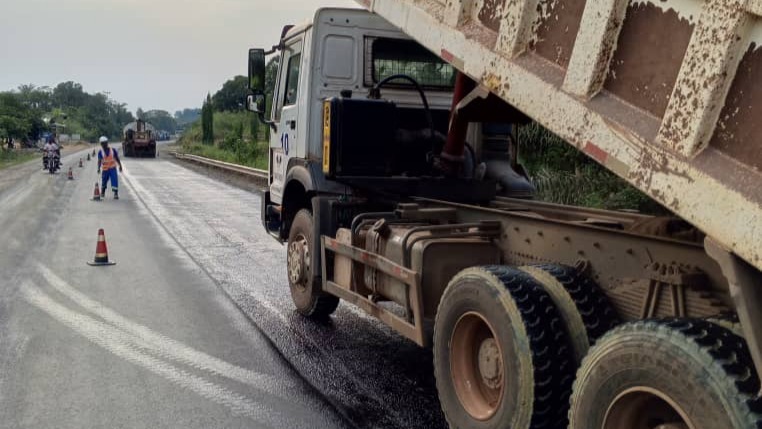 Entretien confortatif de la N3, Yaoundé-Douala: les travaux se poursuivent