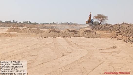 Construction de la route Bogo-Pouss : l’entreprise améliore les terrassements et démarre la couche de fondation sur la section Bogo- Guirvidig