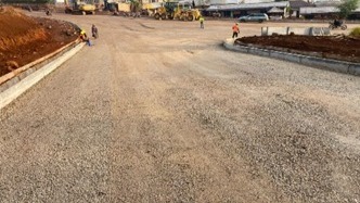 Construction de la route Ndu – Nkambe (31 km) : la ville de Nkambe change peu à peu de physionomie
