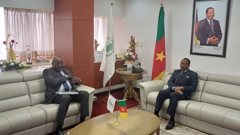 Projets routiers : Le Ministre des Travaux Publics reçoit en audience, le Directeur Général par Interim de la Banque Africaine de Développement, Solomane Koné