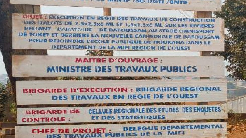 Construction de deux dalots en régie dans le département de la Mifi : les équipes de la BNTR en avance sur le planning d’exécution