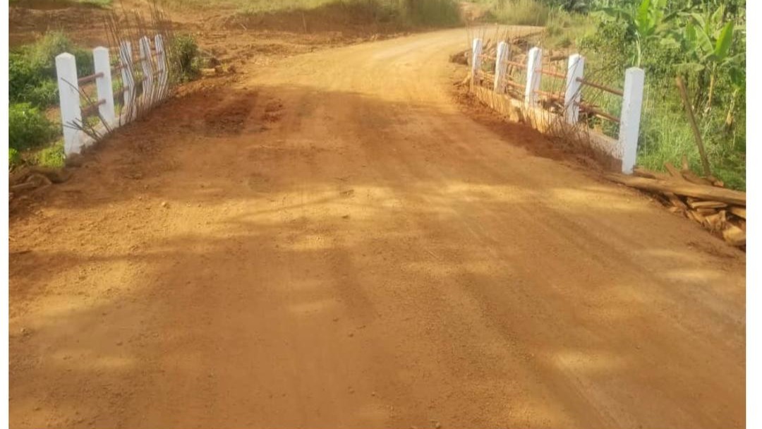 Construction works of a 9m culvert have been executed in the North west region