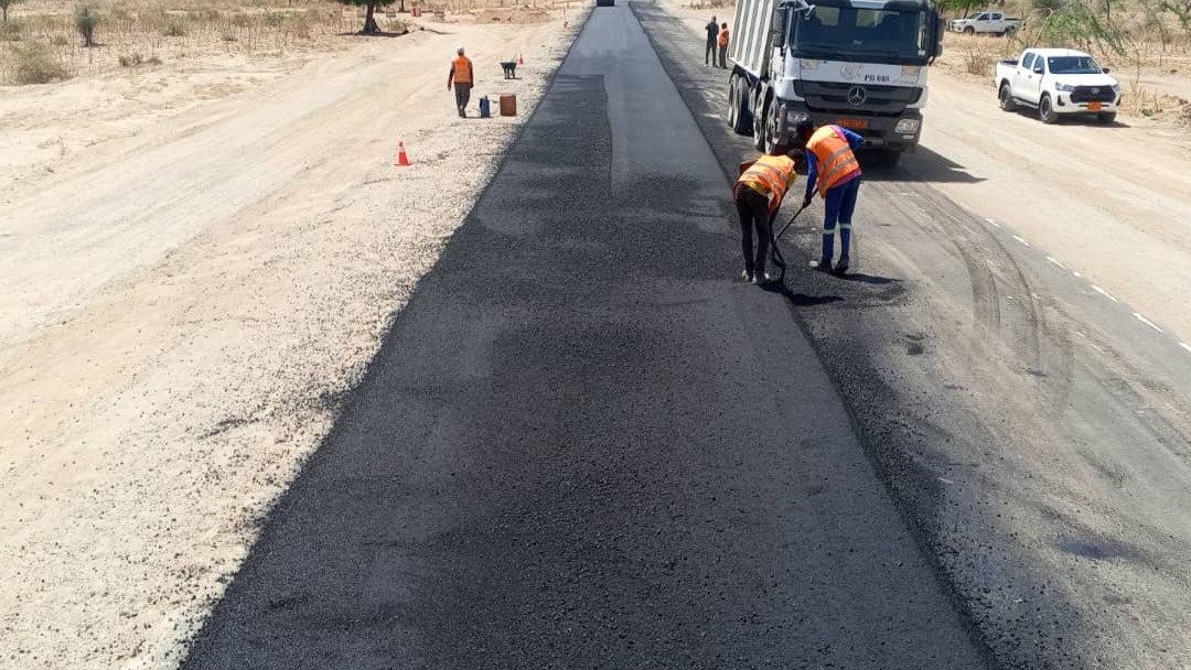 Reconstruction de la section Mora-Tchakamari: l’entreprise progresse dans la mise en œuvre de la couche de base