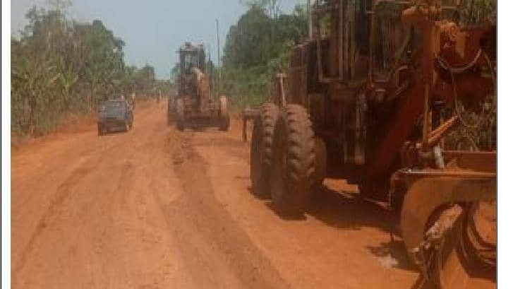 Boucle de la Lékié : les travaux de chaussée évoluent sur les sections 1 et 2