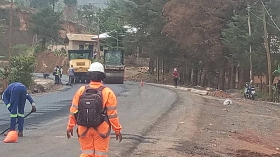 Reconstruction de la section Matazem-Welcome to Bamenda : les travaux sont en phase d’achèvement