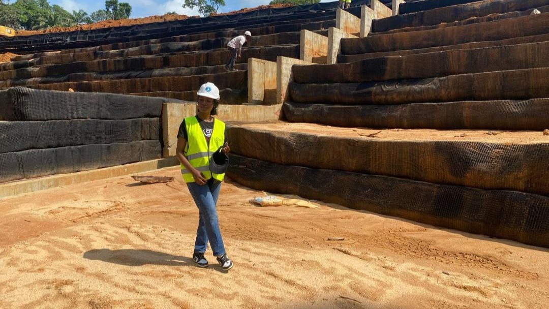 Construction de la route Douala-Bonepoupa : le traitement de la fondrière du point kilométrique 27 est achevé