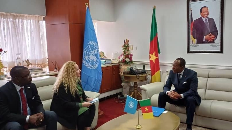 Installation du Bureau Afrique Centrale d’UNOPS au Cameroun : une audience accordée par le MINTP