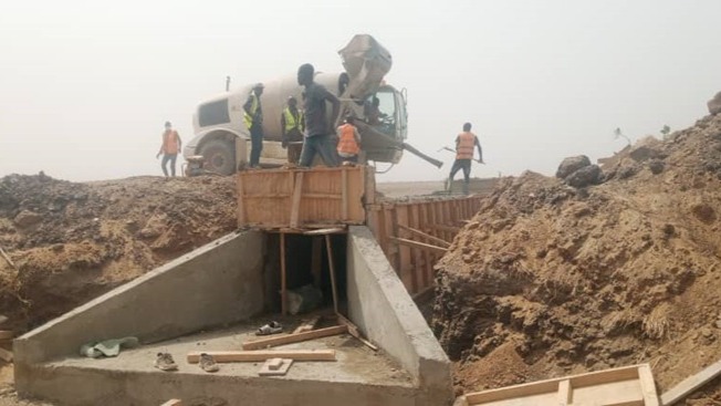 Reconstruction de la section Mora-Tchakamari : l’entreprise achève quasiment la construction des ouvrages hydrauliques et les terrassements
