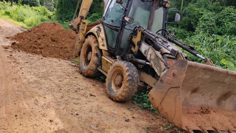 Entretien de la route Malimba-Malbengue (5km) : l'entreprise peine à exécuter les travaux de la phase 2