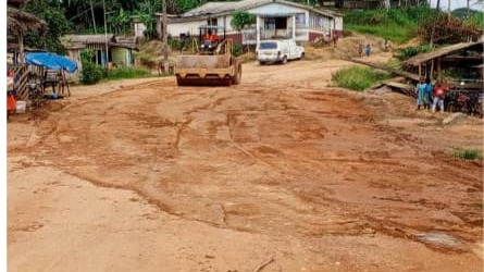 Convention MINTP/CAMVERT S.A. : les travaux d’entretien des itinéraires Lolabe-Campo- Campo Beach 48,100 km et Carrefour Doumassi- Carrefour  Angélique (70 km) évoluent