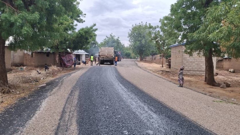 Route Dargalla-Tokombere: les pluies n’empêchent pas les travaux