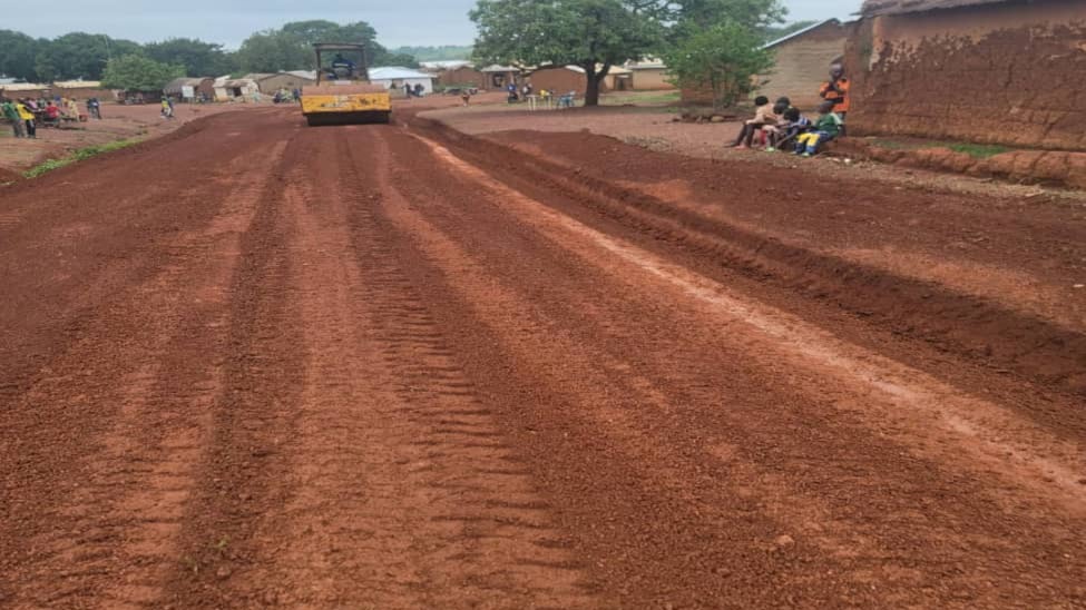 Route Nganhi-Ngam-Yafounou-Djohong-Yamba (158,500km) dans l’Adamaoua: l'entreprise effectue les dernières prestations de la phase 1