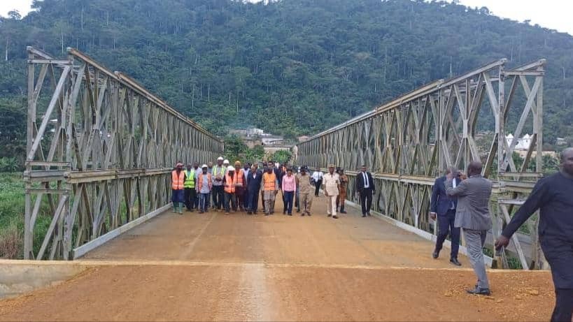Pont en structure métallique Acrow sur la rivière Ngoum : SOTRAM SARL appelée à produire son décompte pour finaliser les travaux