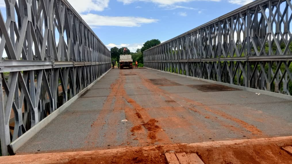 Pont Acrow sur le Mayo Taram : les travaux s’exécutent de manière progressive