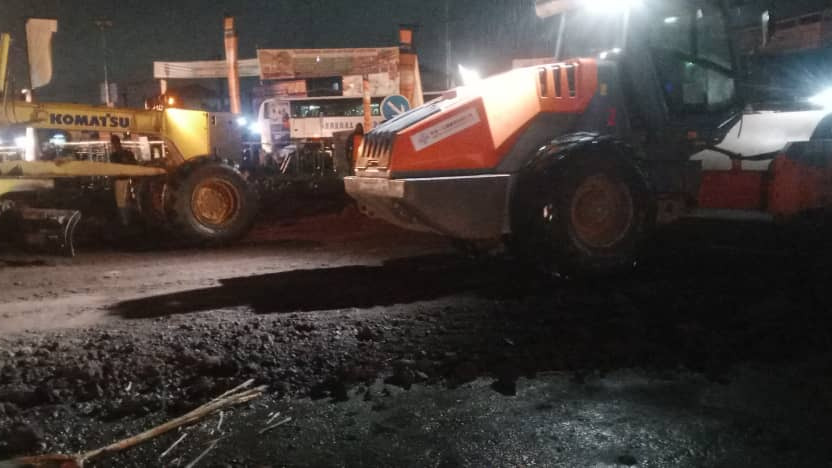 Entrée Ouest de la ville de Douala: les efforts de l’entreprise améliorent progressivement le trafic