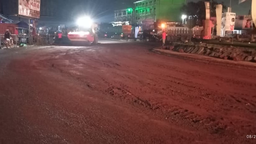 Entrée Ouest de la ville de Douala: les déviations aménagées fluidifient la circulation
