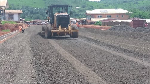 National Road No.11: Construction work on Kumbo-Nkambe Misaje Lot 3 18km