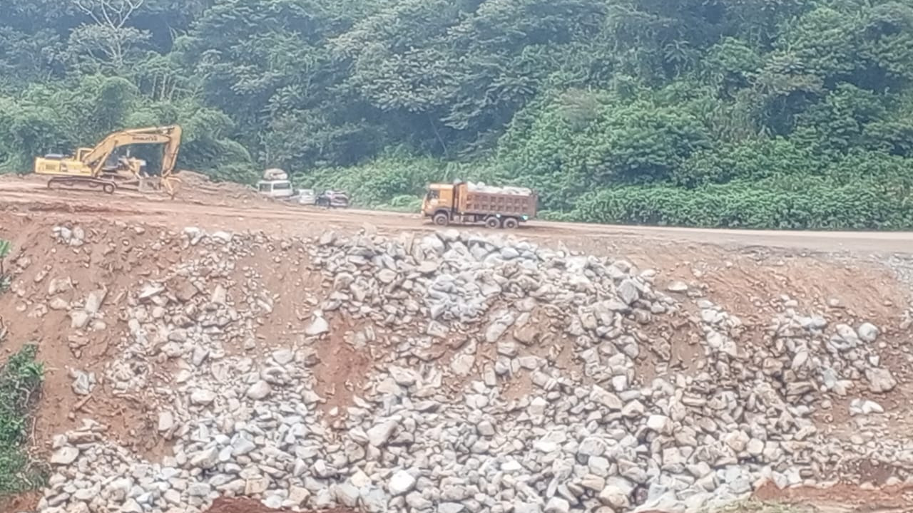 Reconstruction de la traversée de la falaise de Dschang: l’entreprise progresse dans la préfabrication des éléments