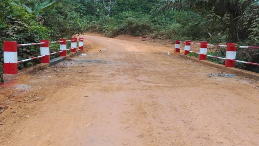 Entretien de la route Zaminkan–Ngan dans la commune d’Ambam : les travaux sont réceptionnés