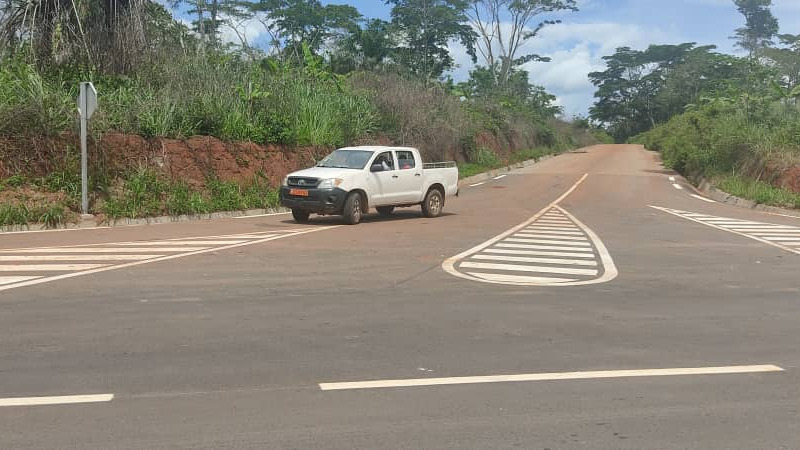Route Mbama-Messamena: ouverte officiellement à la circulation