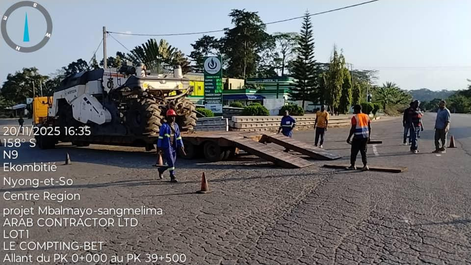 Section Mbalmayo-Sangmelima : des avancées sur le lot 1, en travaux