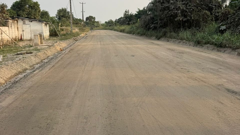 Construction de la section Douala - Bonepoupa : les travaux liés aux couches de chaussées évoluent