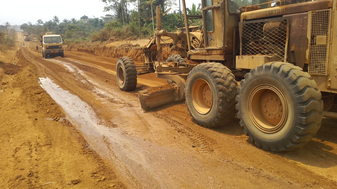 Bafang–Nkondjock : les travaux de préparation de la plate forme sont en cours